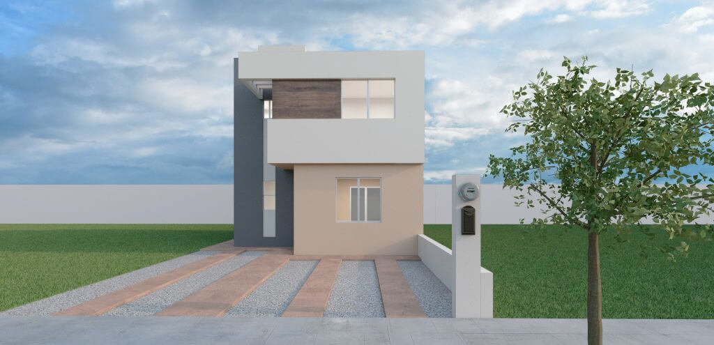 Fraccionamiento Residencial el Faisán - Casa de 67.90 m2