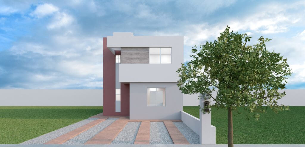 Fraccionamiento Residencial el Faisán - Casa de 67.90 m2