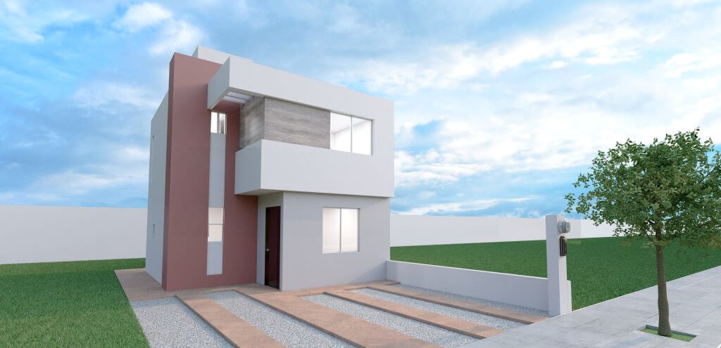 Fraccionamiento Residencial el Faisán - Casa de 67.90 m2