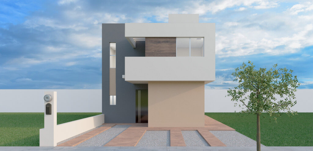 Fraccionamiento Residencial El Faisán - Casa de 91.50 m2